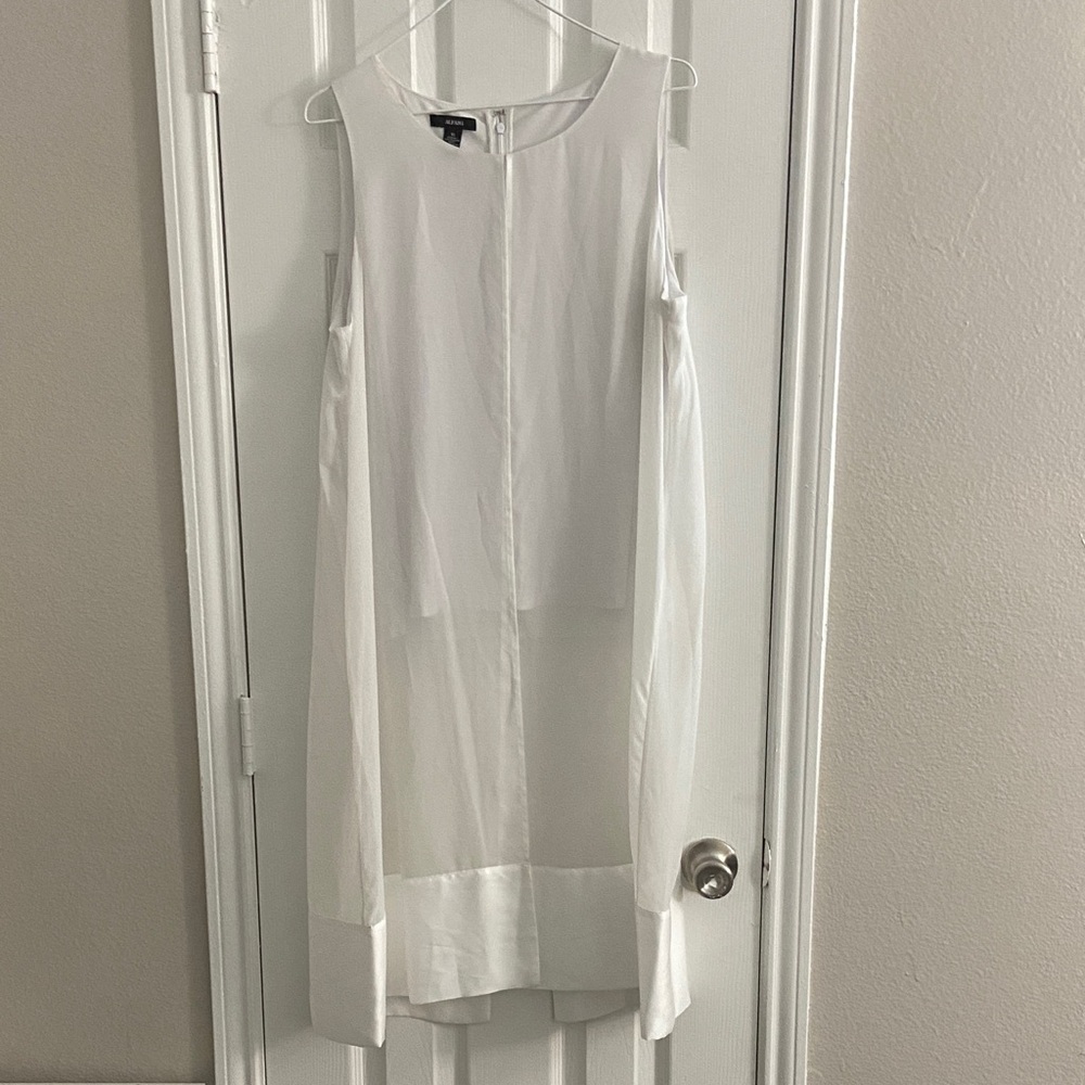 Alfani White Polyester Blend Garment